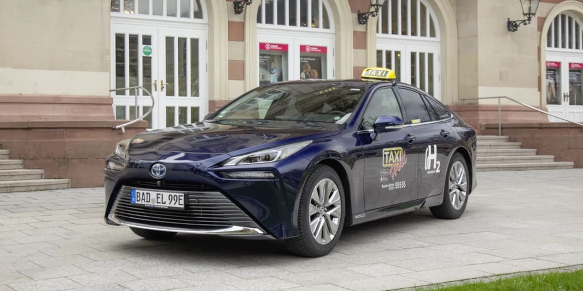 Toyota Mirai: Erste Brennstoffzellen-Limousine als Taxi