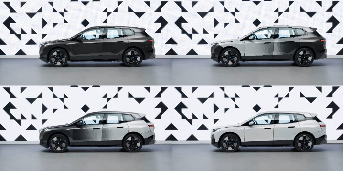  BMW iX Flow La magia de los cambios de color fluidos