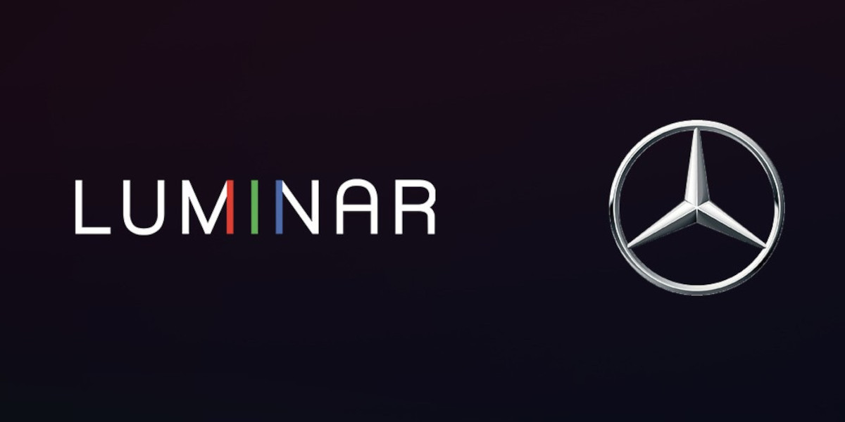 Luminar und Mercedes Logos