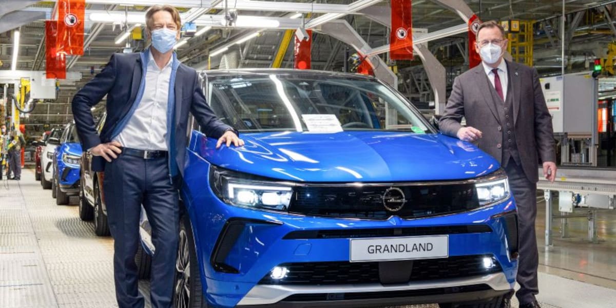 Opel Grandland rollt wieder vom Band