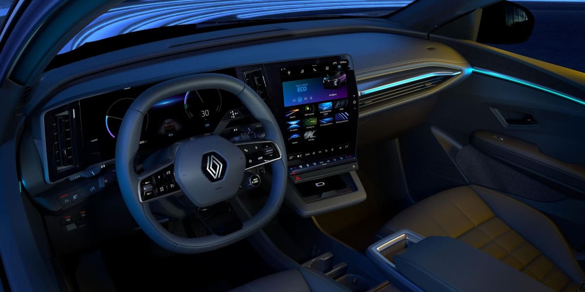 Renault openR Bildschirm: Panoramaerlebnis XXL