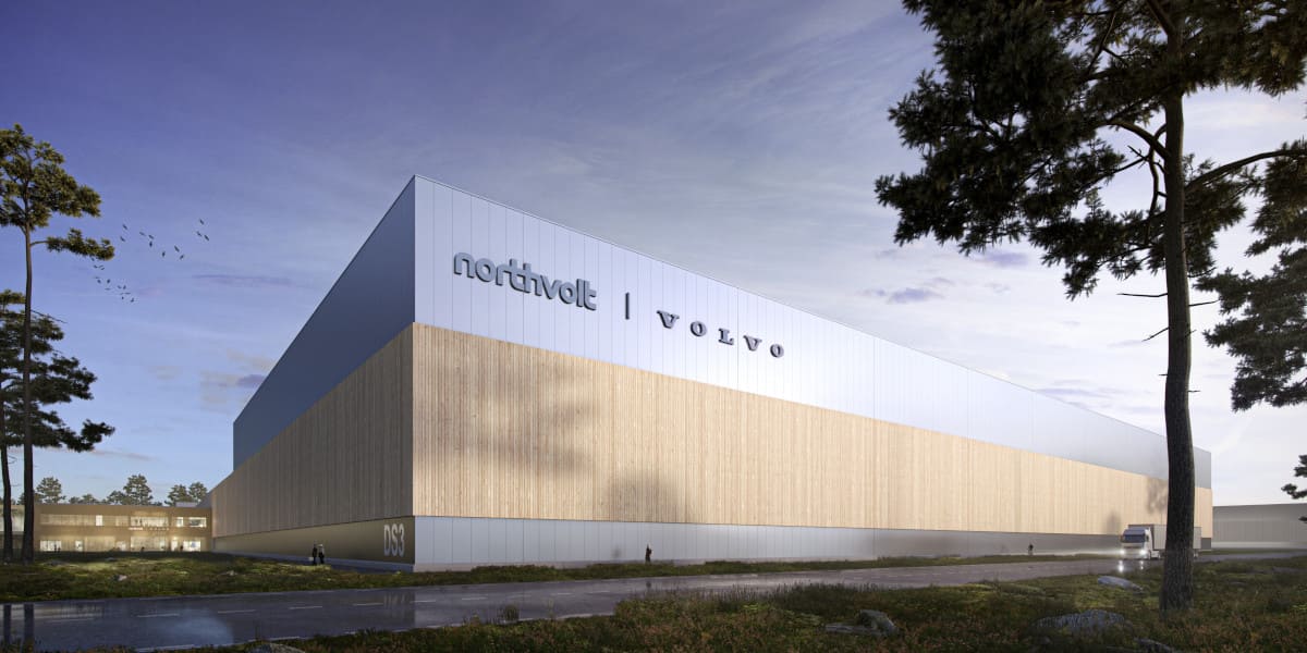 Volvo Batteriewerk Göteborg