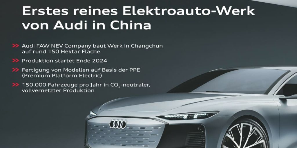 Neues Werk in Changchun Audi setzt China unter Strom MeinAuto.de