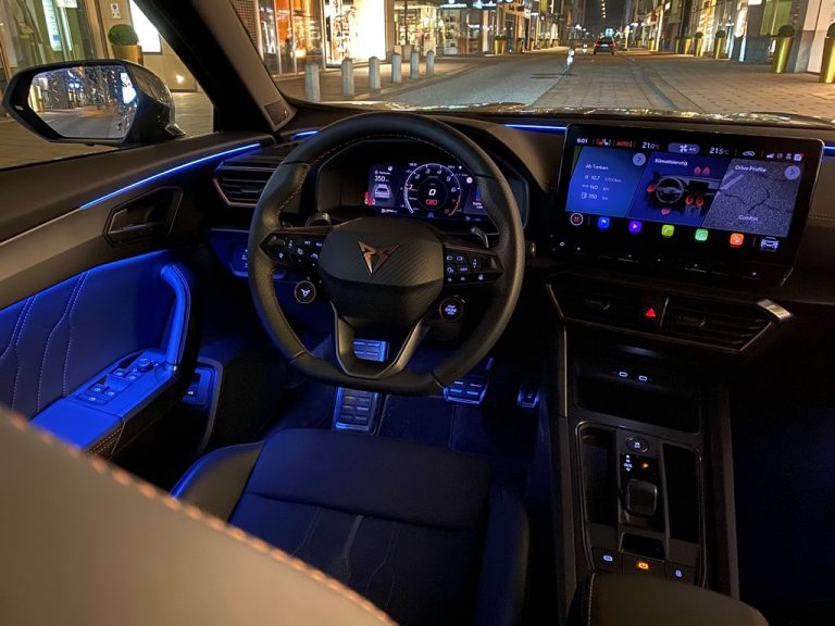 Cupra Formentor Licht Einstellen