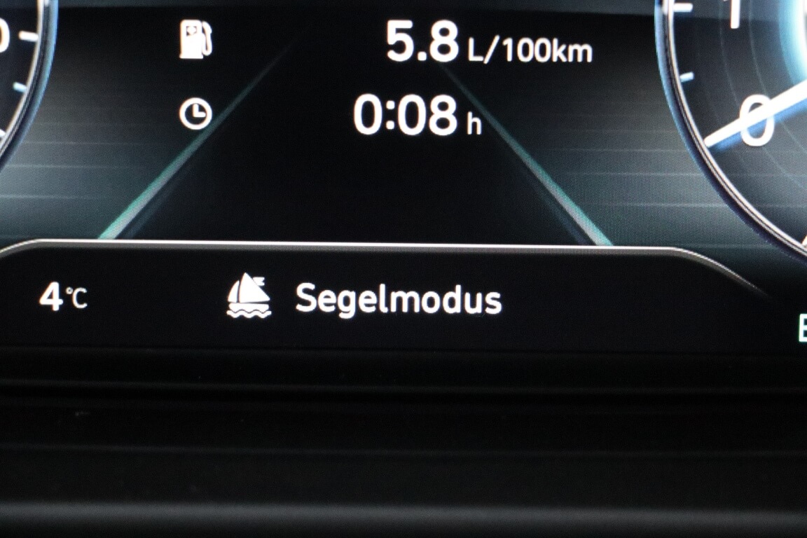 Hyundai i20 Segelmodus