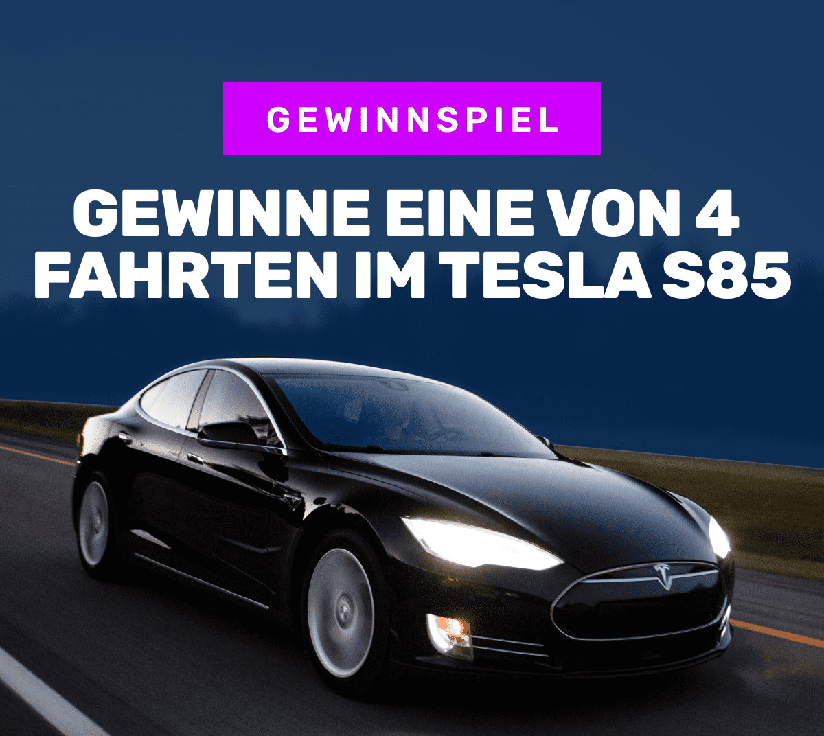 Tesla Gewinnspiel