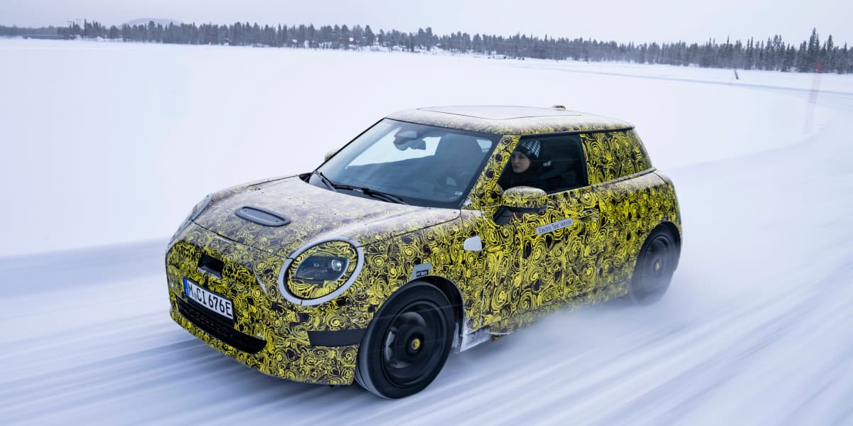 MINI 3-Türer Testfahrt Lappland