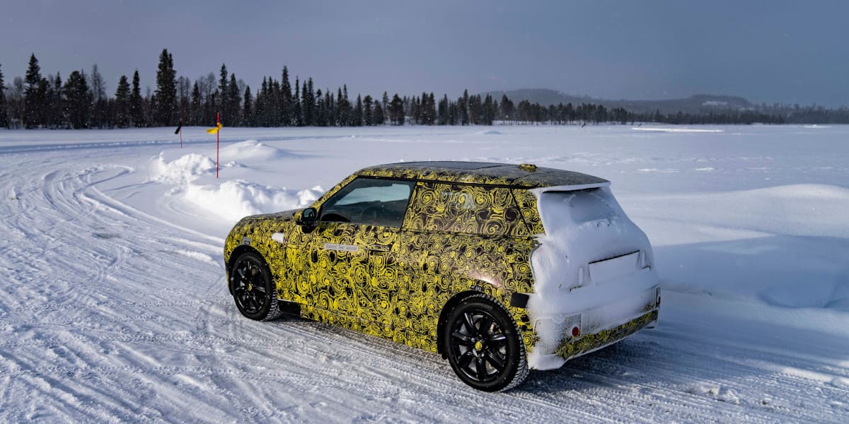 MINI 3-Türer Testfahrt Lappland