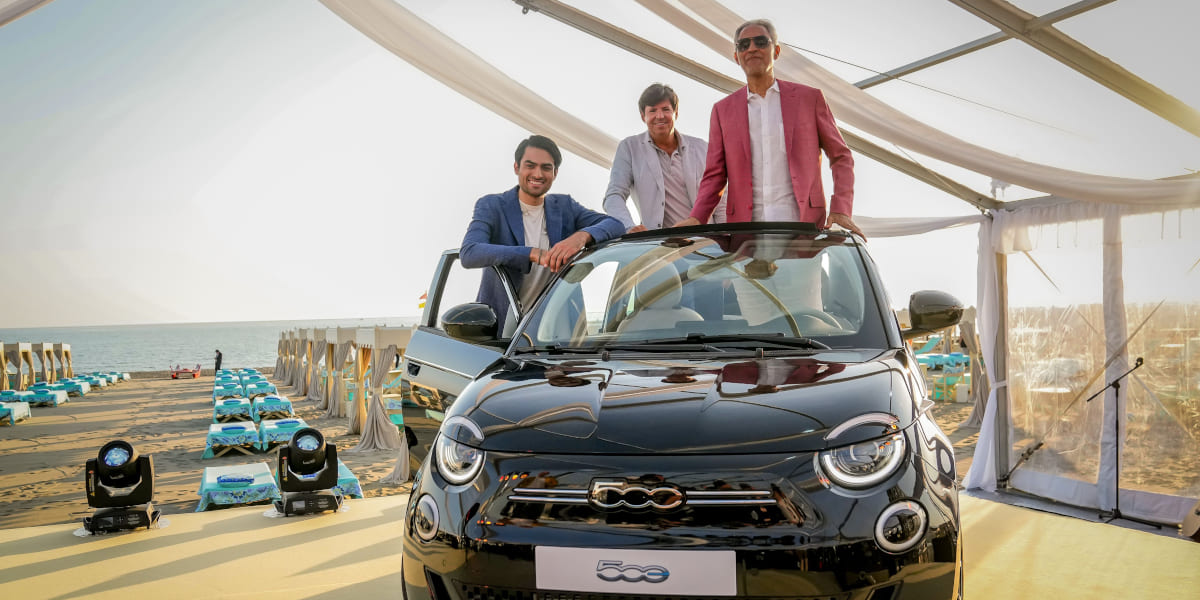 Fiat 500e: Neues Soundsystem in Zusammenarbeit mit Andrea und Matteo Bocelli