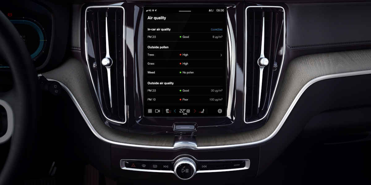 Volvo Cars' Air Quality Luftfilter