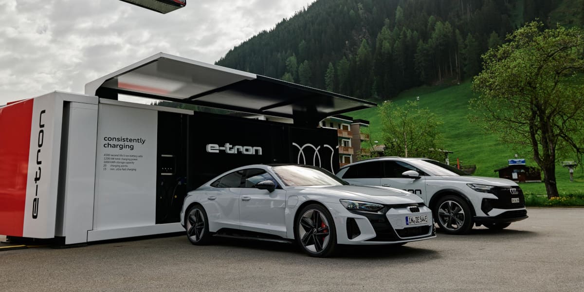 Audi: Elektrifizierte Shuttle-Flotte für das Weltwirtschaftsforum in Davos