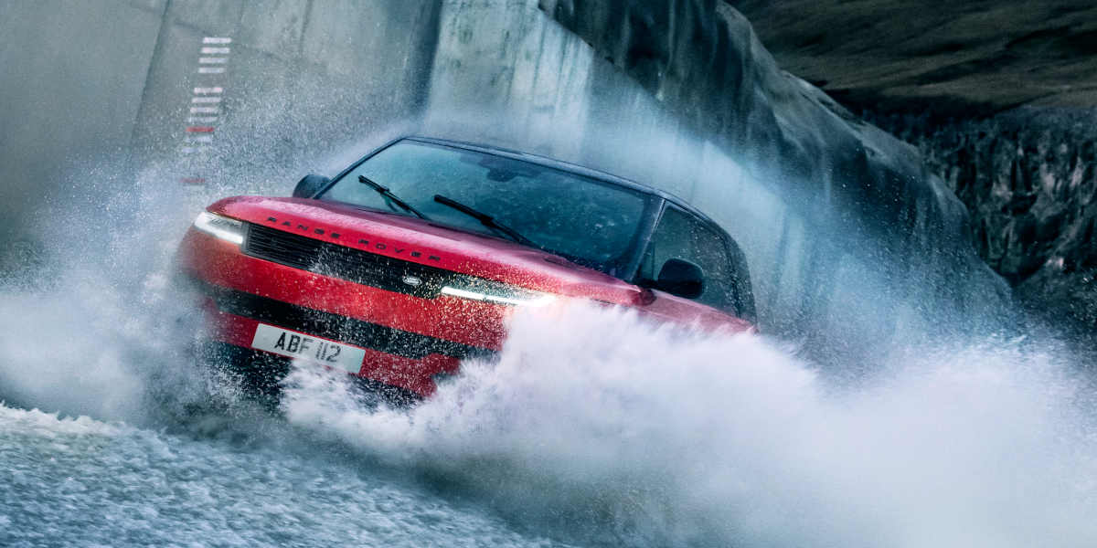 Range Rover Sport: Weltpremiere an der Talsperrenmauer