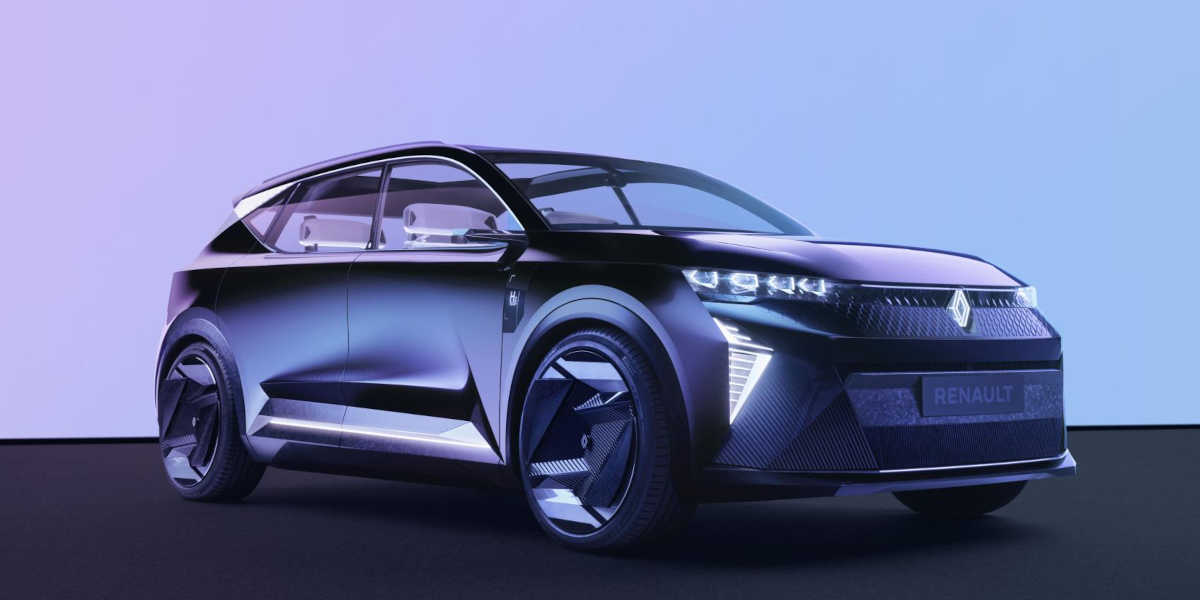 Renault Scenic Vision: Hightech-Feeling mit Elektro-Wasserstoff-Antrieb