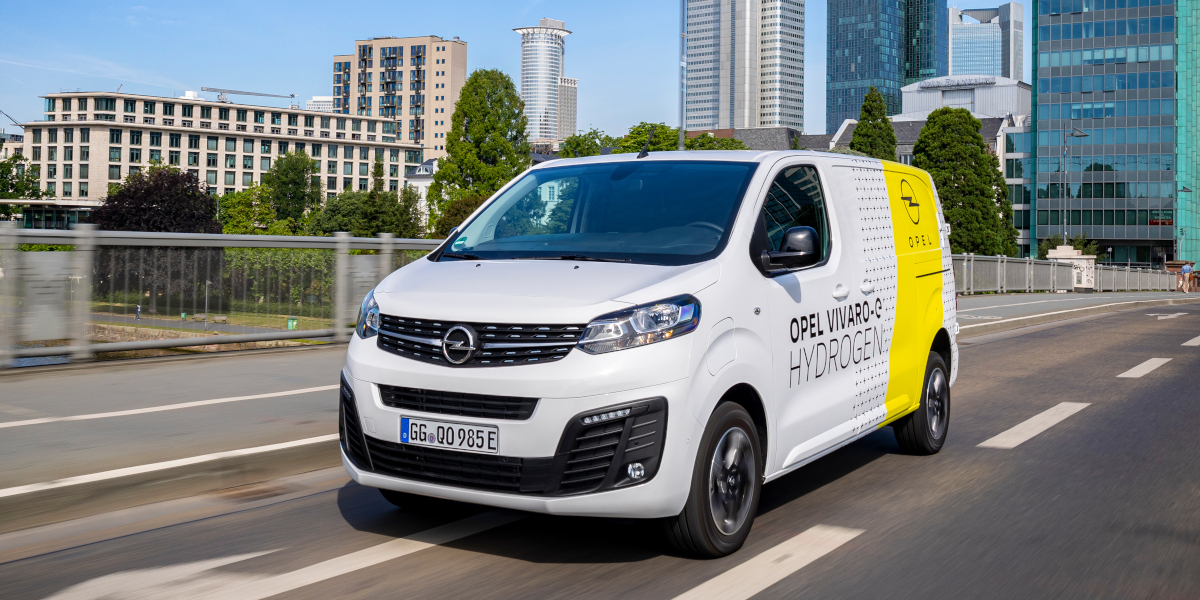 Opel Vivaro-e Hydrogen: Emissionsfreie Transporte