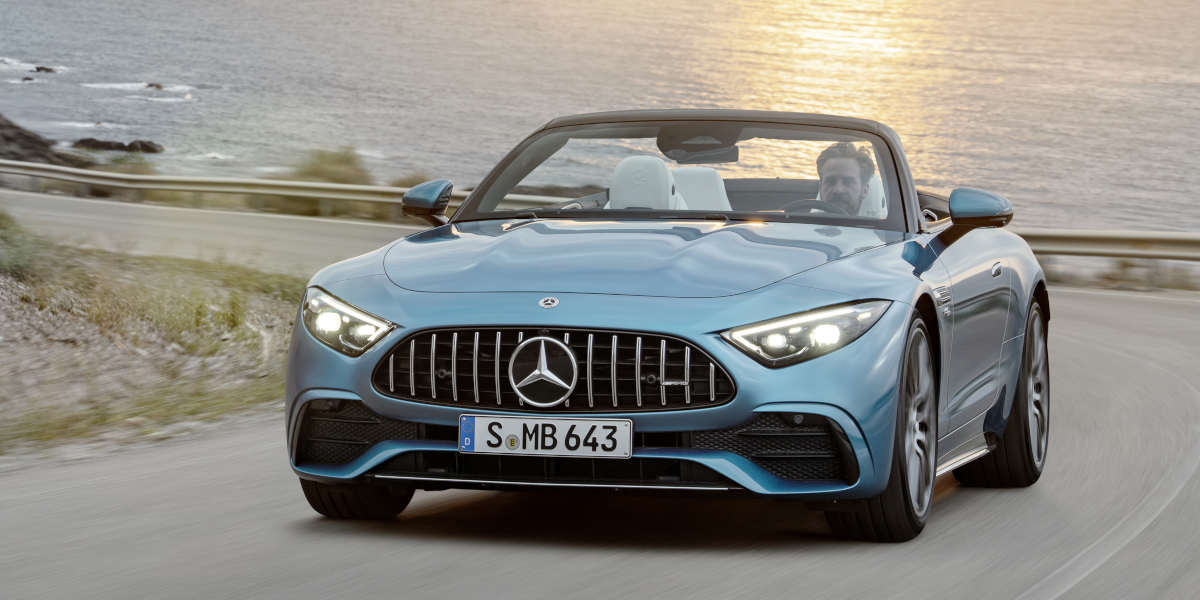 Mercedes-AMG SL Roadster R232 im Test (2022): Legendärer Erstling einer Legende?