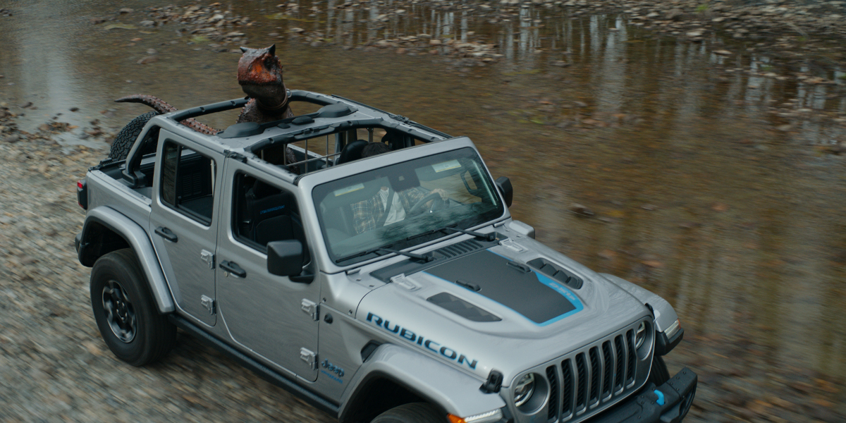 Jeep in 'Jurassic World Dominion'