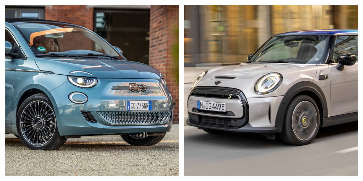 MINI Cooper SE vs. Fiat 500e: Kleine Stromer, höchste Ansprüche