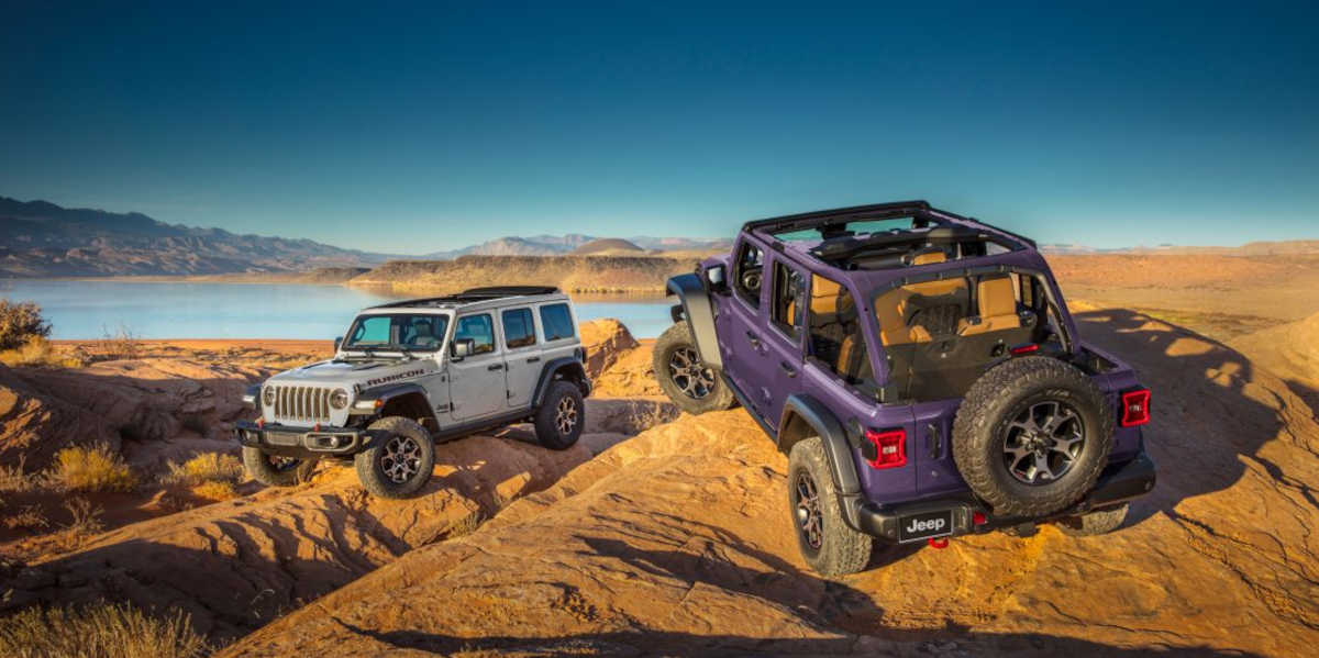 Earl und Reign: Zwei neue Außenfarben für den Jeep Wrangler