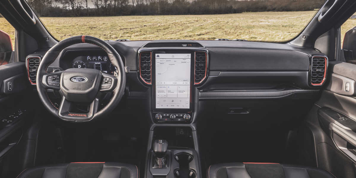  Ford Ranger Raptor Interior