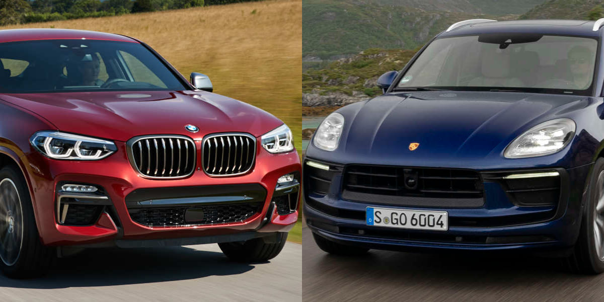 BMW X4 vs Porsche Macan 