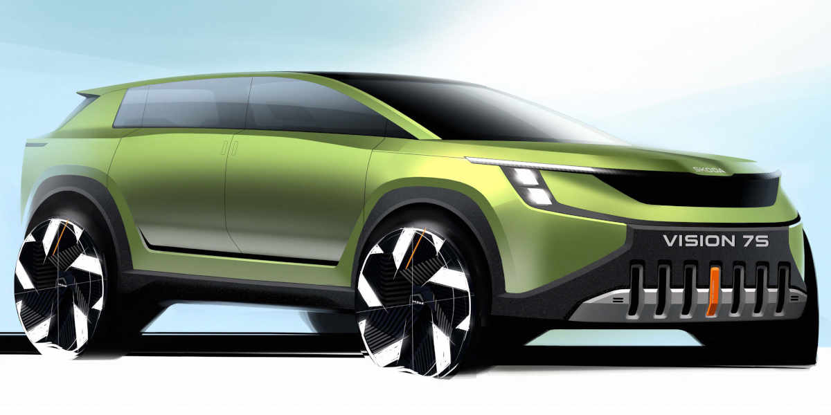 Skoda Vision 7S Konzeptauto