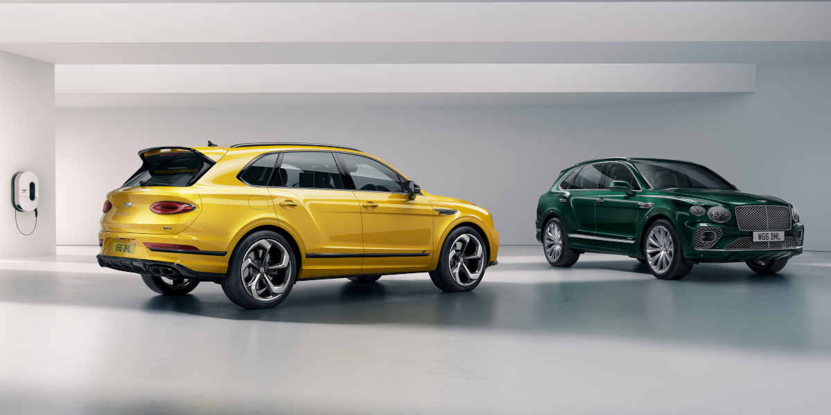 Bentley: 50 Prozent Hybridanteil dank zwei neuer Bentayga-Modelle