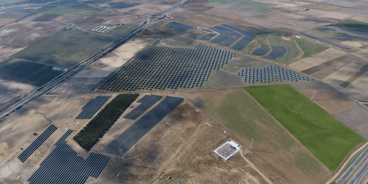 Volkswagen Solarprojekt in Spanien