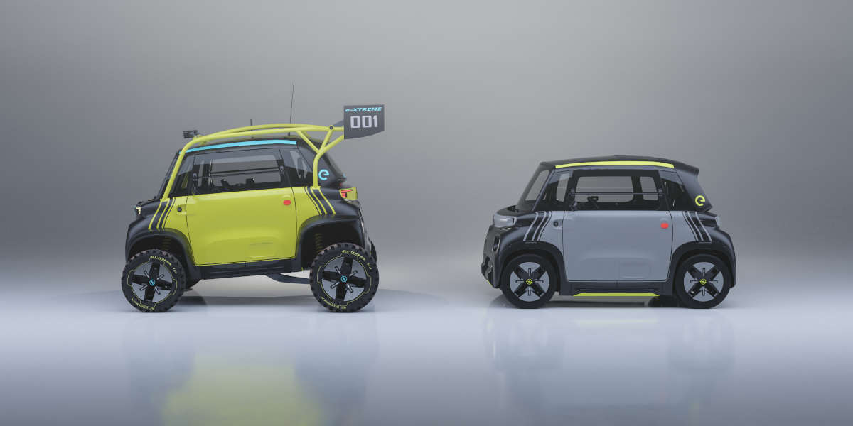 Opel Rocks-e: X-tremes Design mit Wow-Effekt