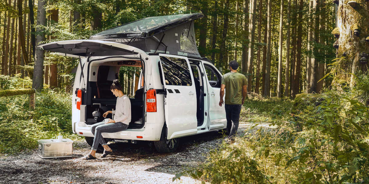 Opel Zafira-e Life: Mit Crosscamp-Umbau raus in die Natur