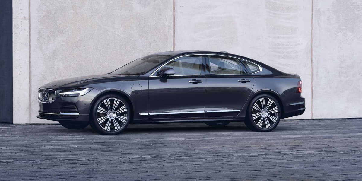 The refreshed Volvo S90