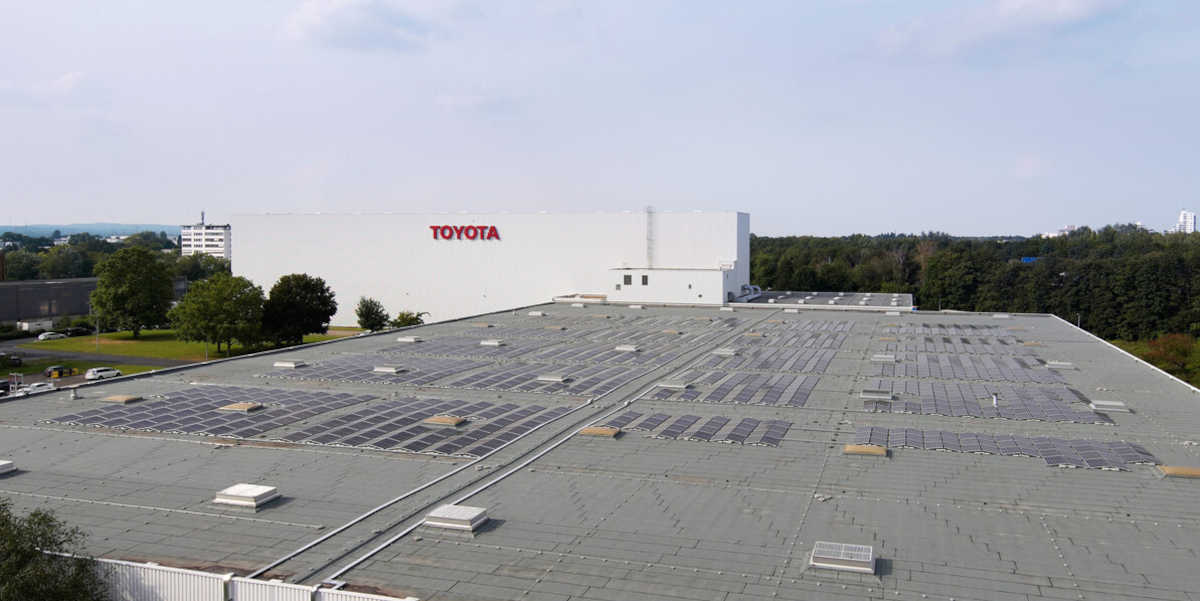 Solardach Toyota