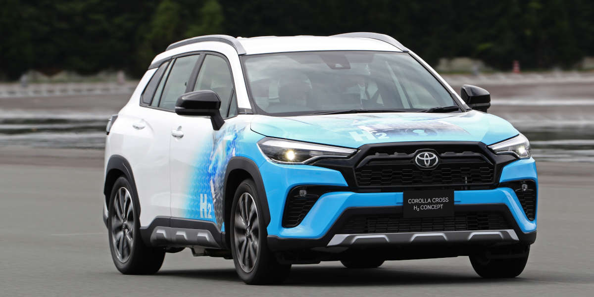 Toyota: Corolla Cross H2 Concept als Wasserstoff-Prototyp entwickelt