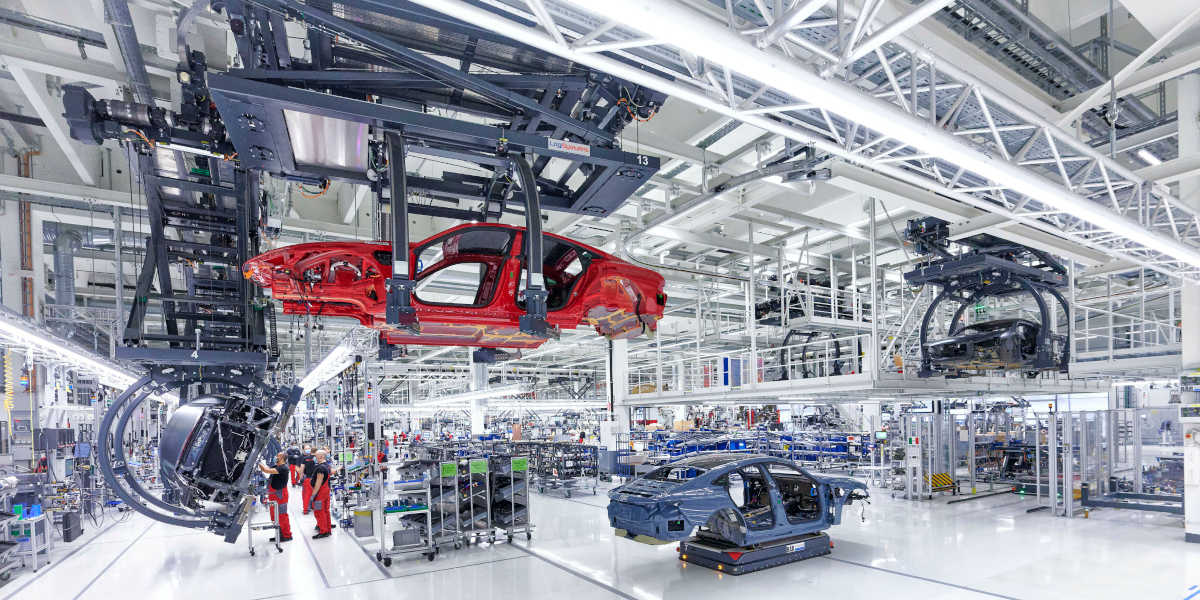 Audi e-tron GT Produktion Werk