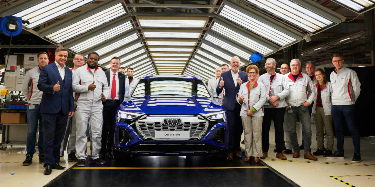 Audi Q8 e-tron: Produktionsstart in Brüssel
