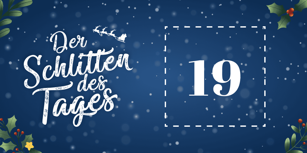 Adventskalender Schlitten des Tages 2022 Nr. 19