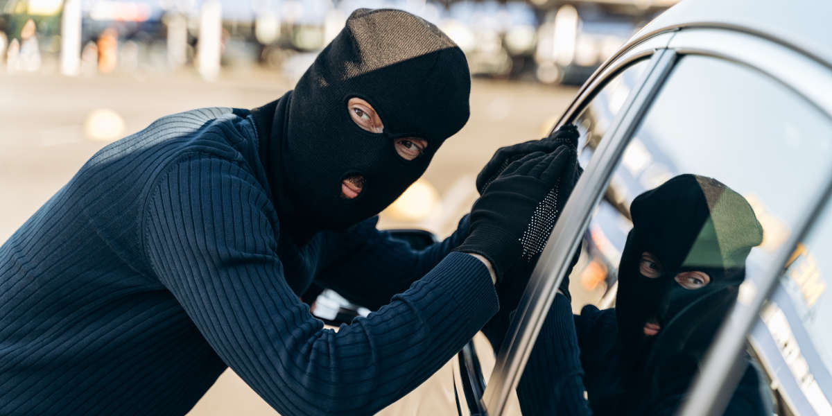 Autodieb Einbrecher