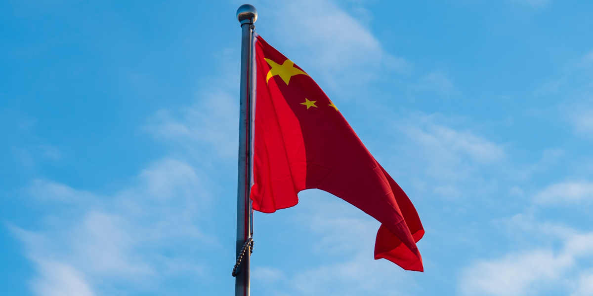Flagge Fahne China