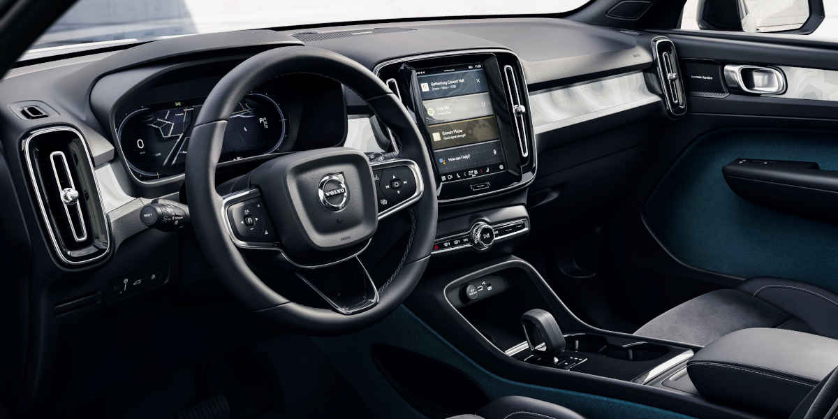 Volvo C40 Recharge Interior vegan