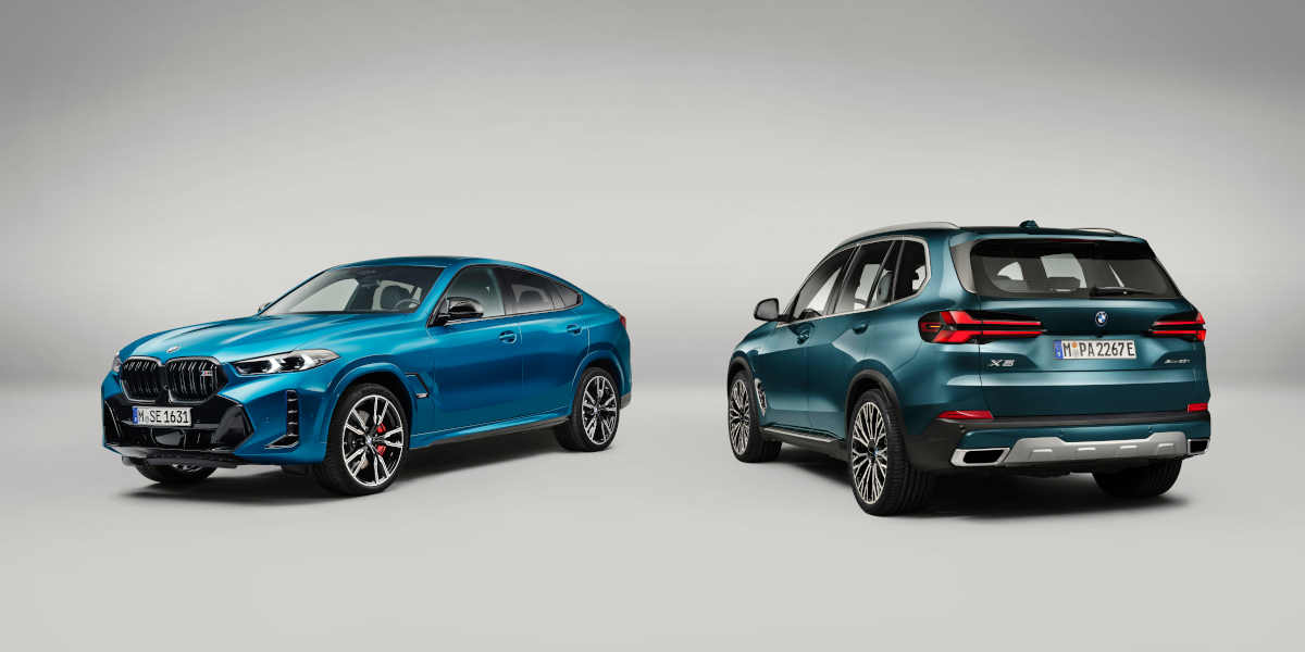 BMW X5 und X6: Die Oberklasse-SUVs entwickeln sich weiter
