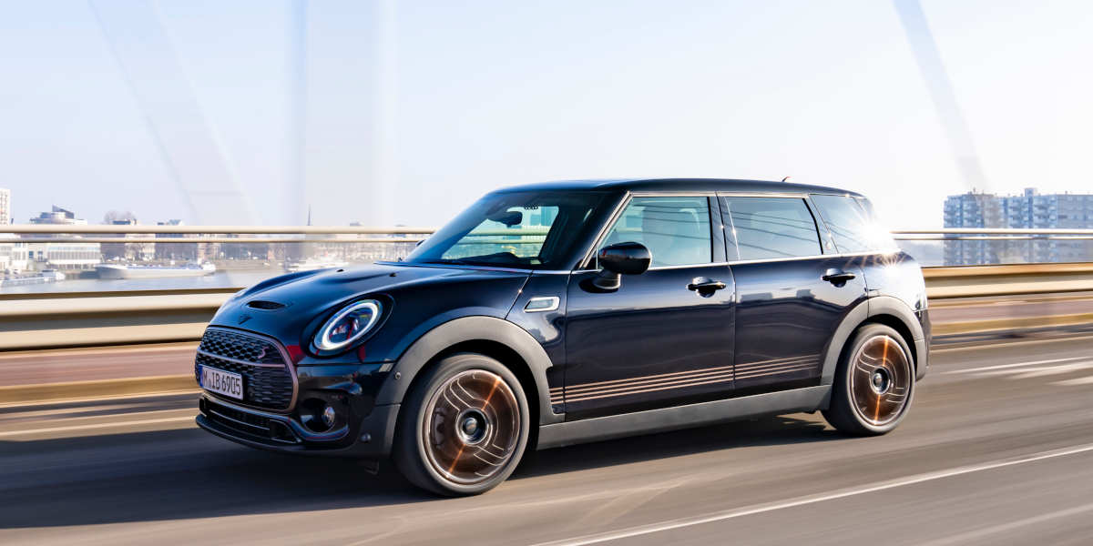thumbnail image 2 of Mini Cooper, Clubman, Countryman Wheel Lug Nut Covers - Black Plastic Set 2 of 3