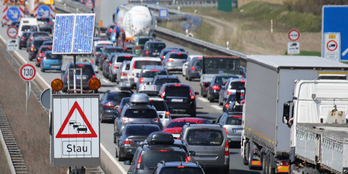 Autobahn Stau Deutschland