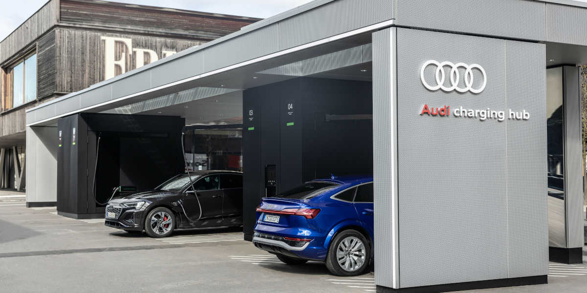 Audi charging hub Berlin