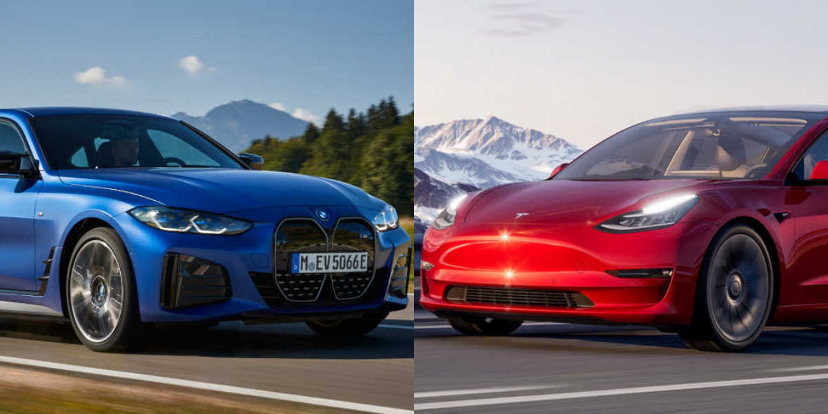 BMW i4 vs. Tesla Model 3