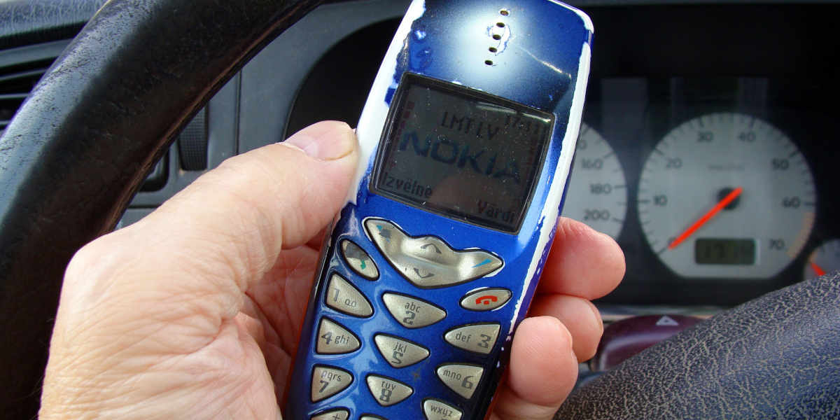 Nokia Handy Auto Lenkrad