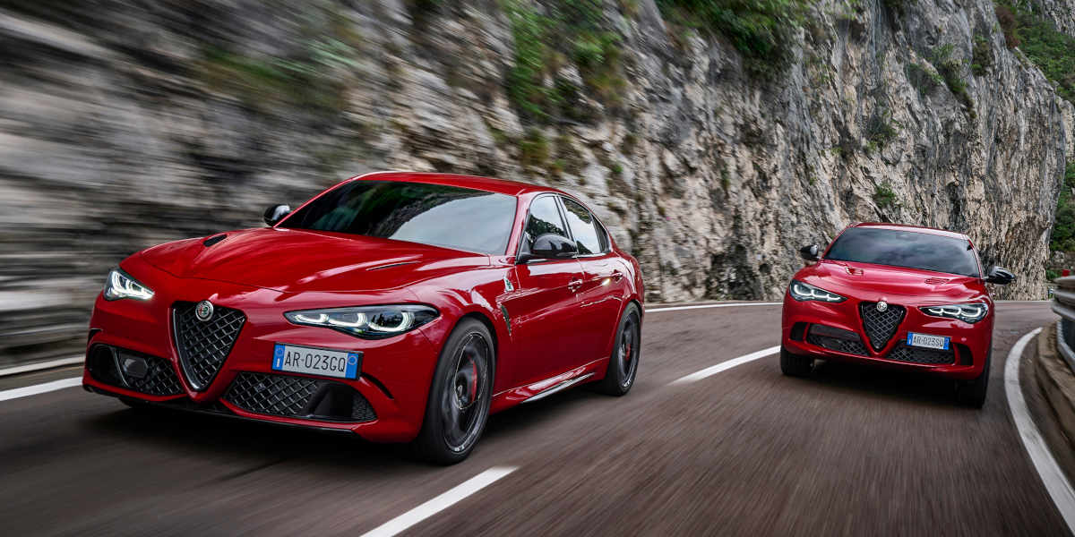 Alfa Romeo Giulia Quadrifoglio und Stelvio Quadrifoglio