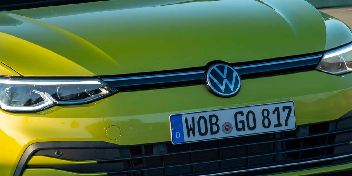 VW Golf Front 2019