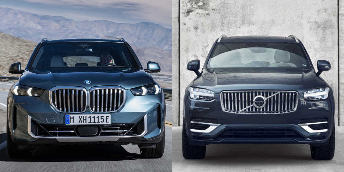 BMW X5 vs. Volvo XC90