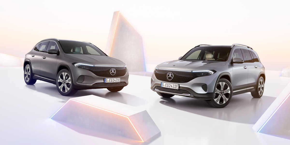 Mercedes-Benz: Design-Updates für EQA und EQB