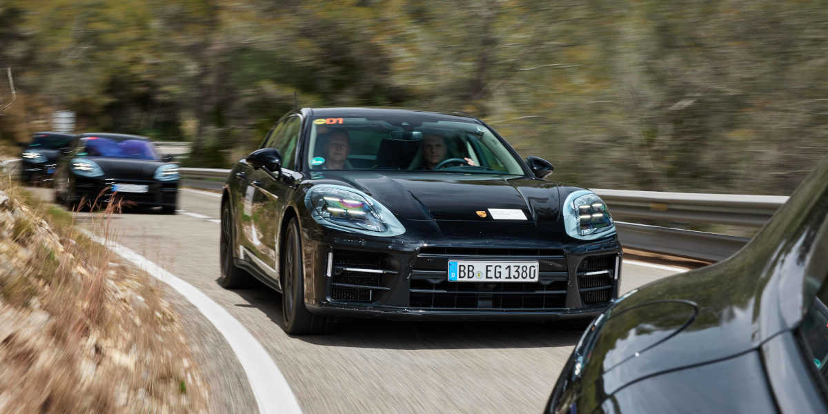 Porsche Panamera Testfahrt