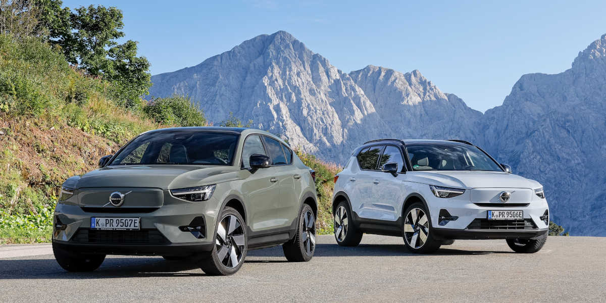 Volvo: Mehr Reichweite für C40 und XC40 Recharge